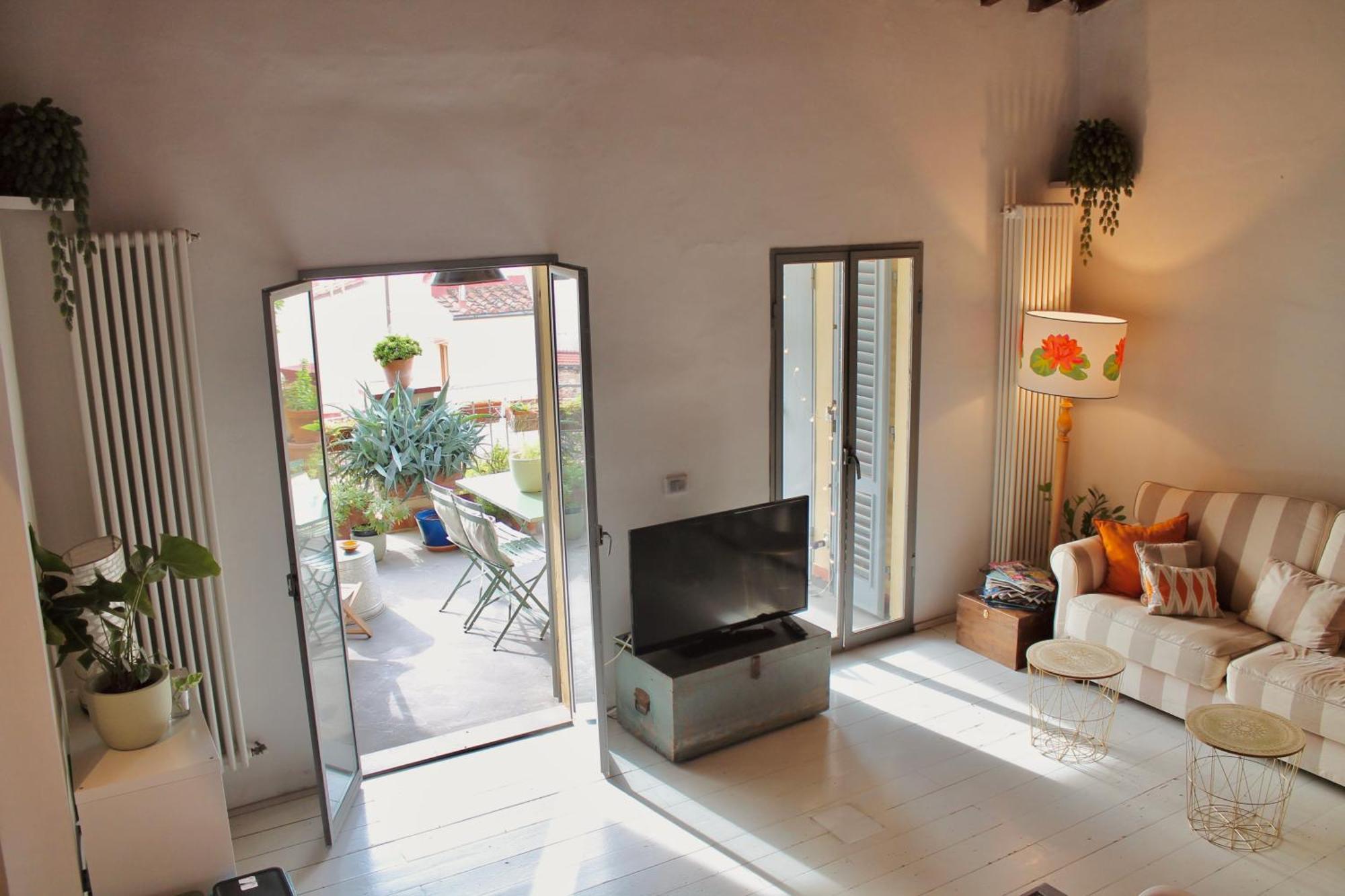 Attico Con Terrazza Su Firenze Apartment Exterior foto
